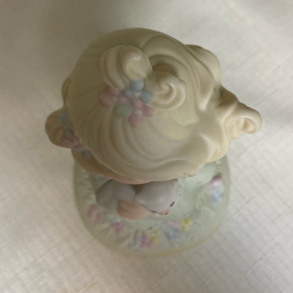 Vintage PRECIOUS MOMENT Such Pur-fect Friend Porcelain Figurine 1992 Collectible - Picture 6 of 11